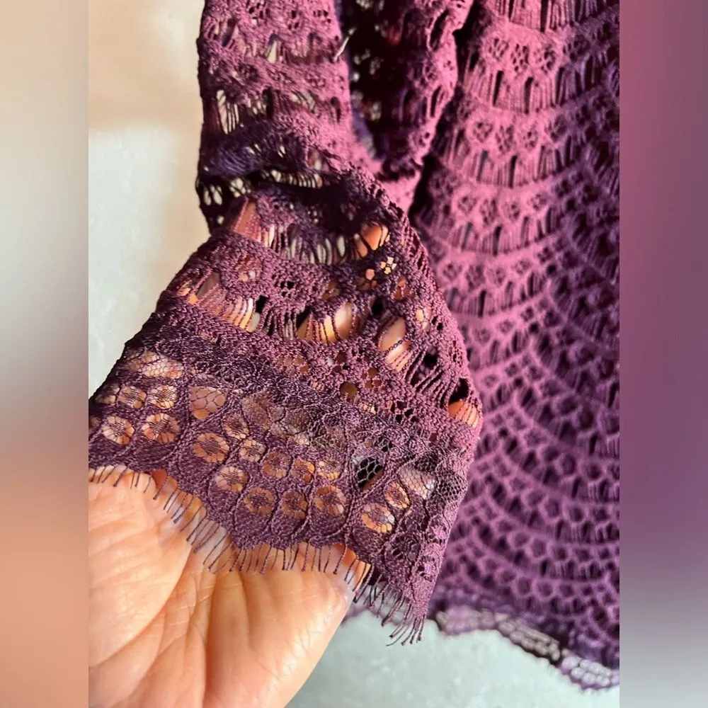 Charter Club Petite M, top- beautiful! Color is Merlot, wine- elegant, NWOT - Image 2