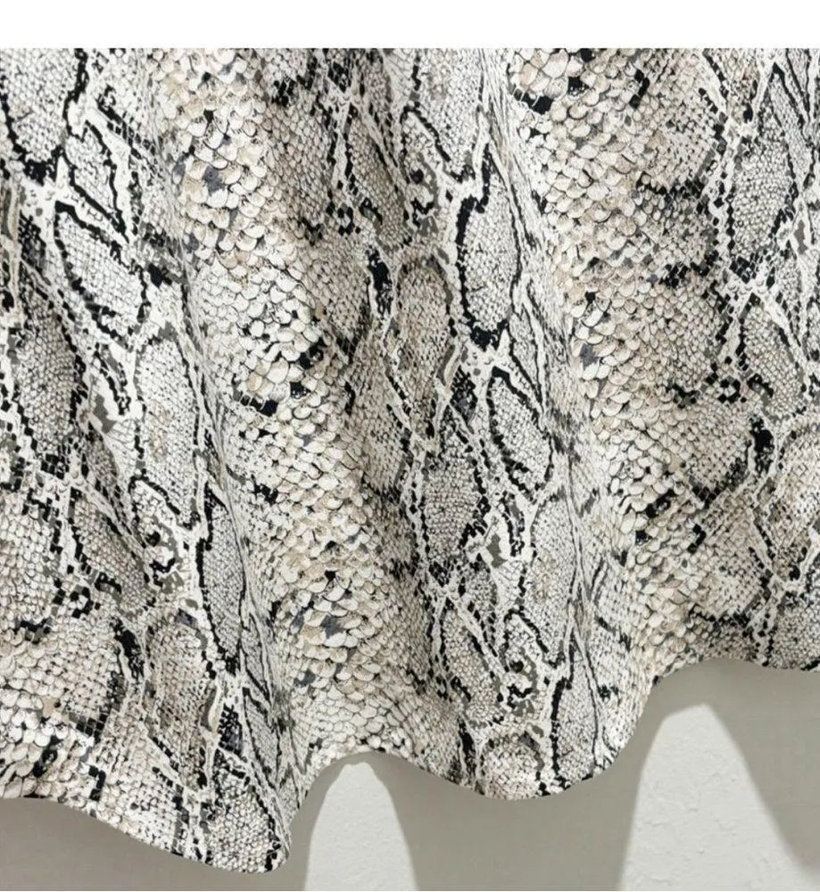 EQUIPMENT FEMME Silk Python Print Top small - Image 9