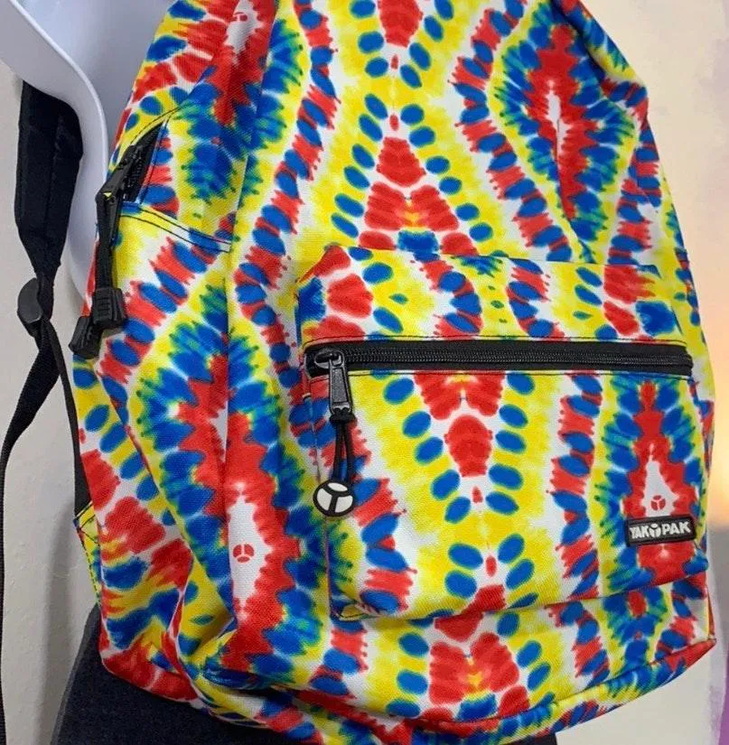 Yak Pak Tie Dye Backpack NWOT - Image 2