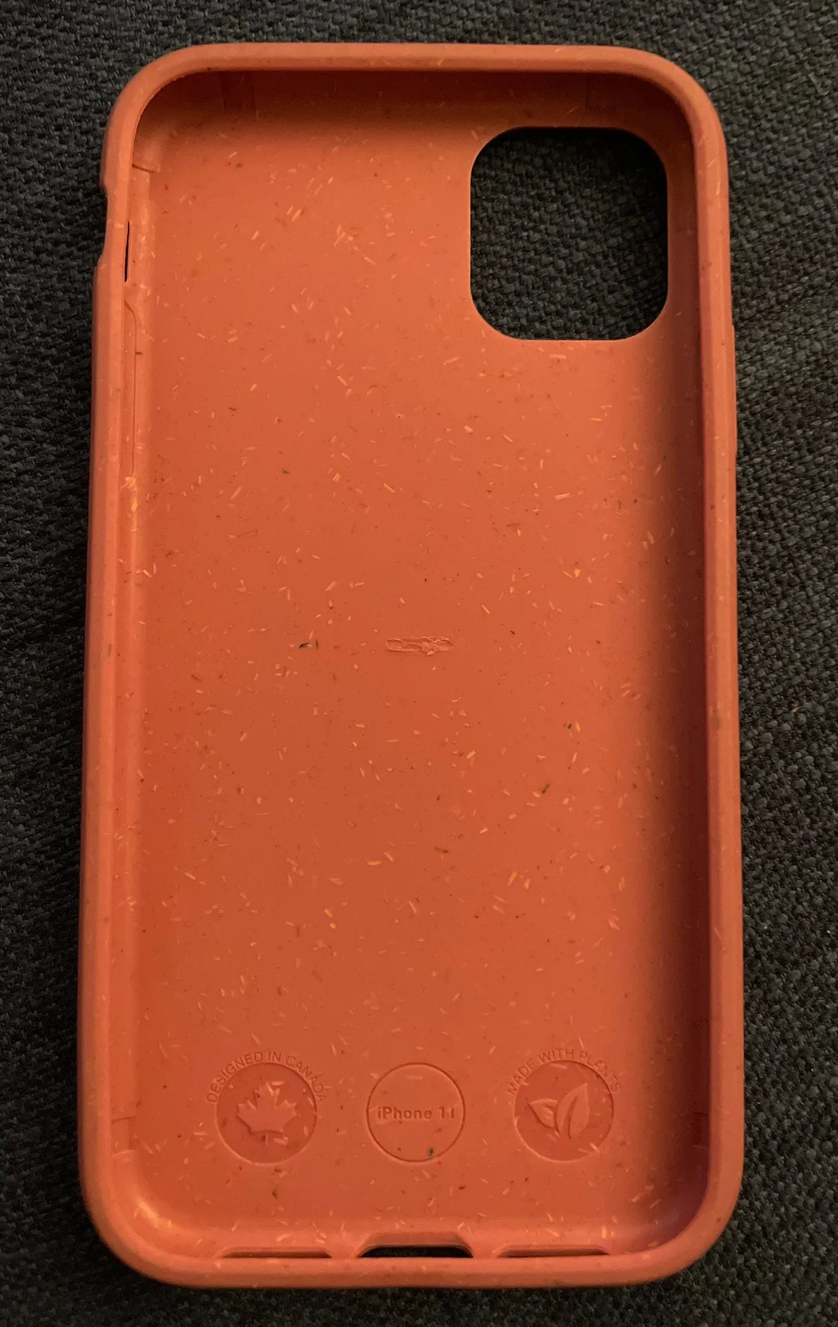 Pela Pink Butterfly iPhone 11 Compostable Case - Image 2