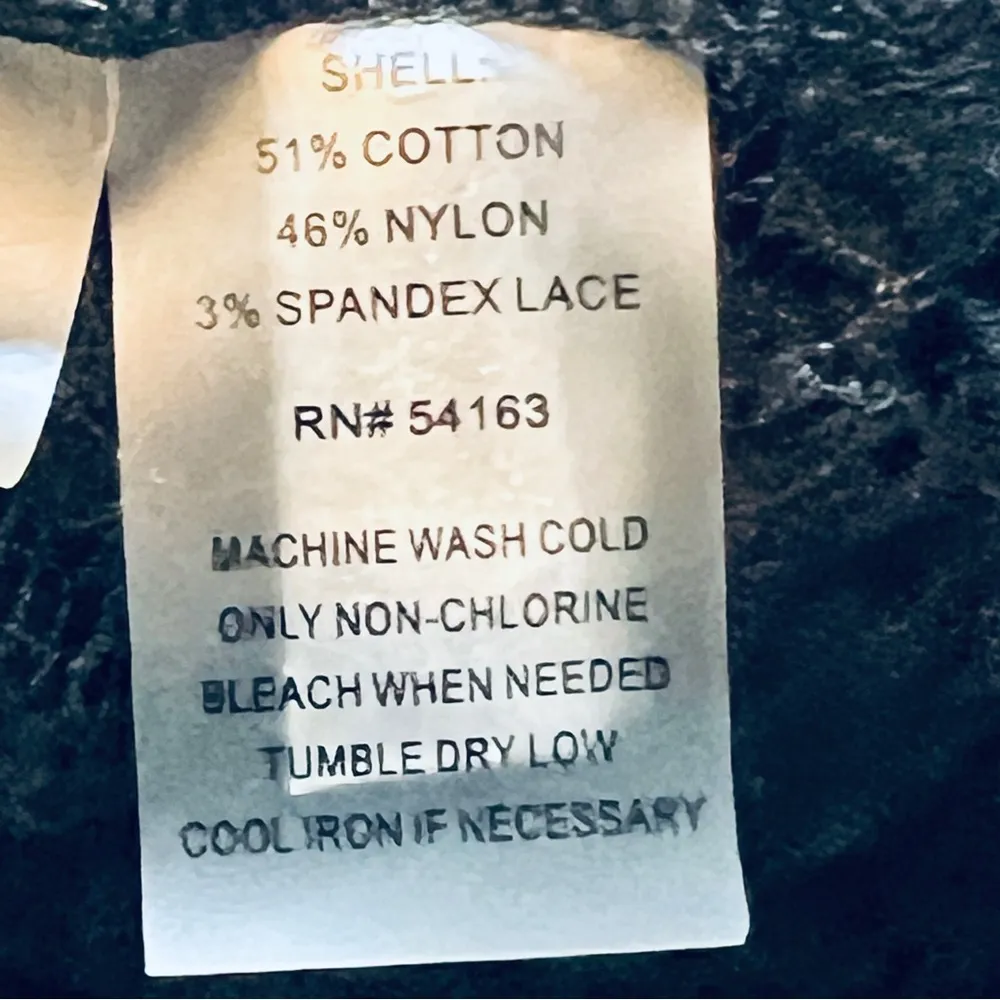 Calvin Klein XS Lace Long Sleeve Crewneck Back Zip Closure - Image 8