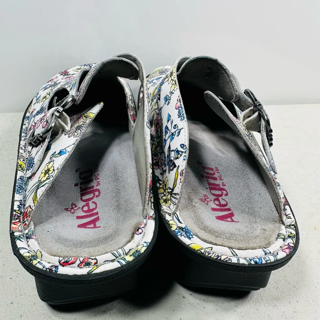 Alegria Floral Clogs size 37-6 - Image 5