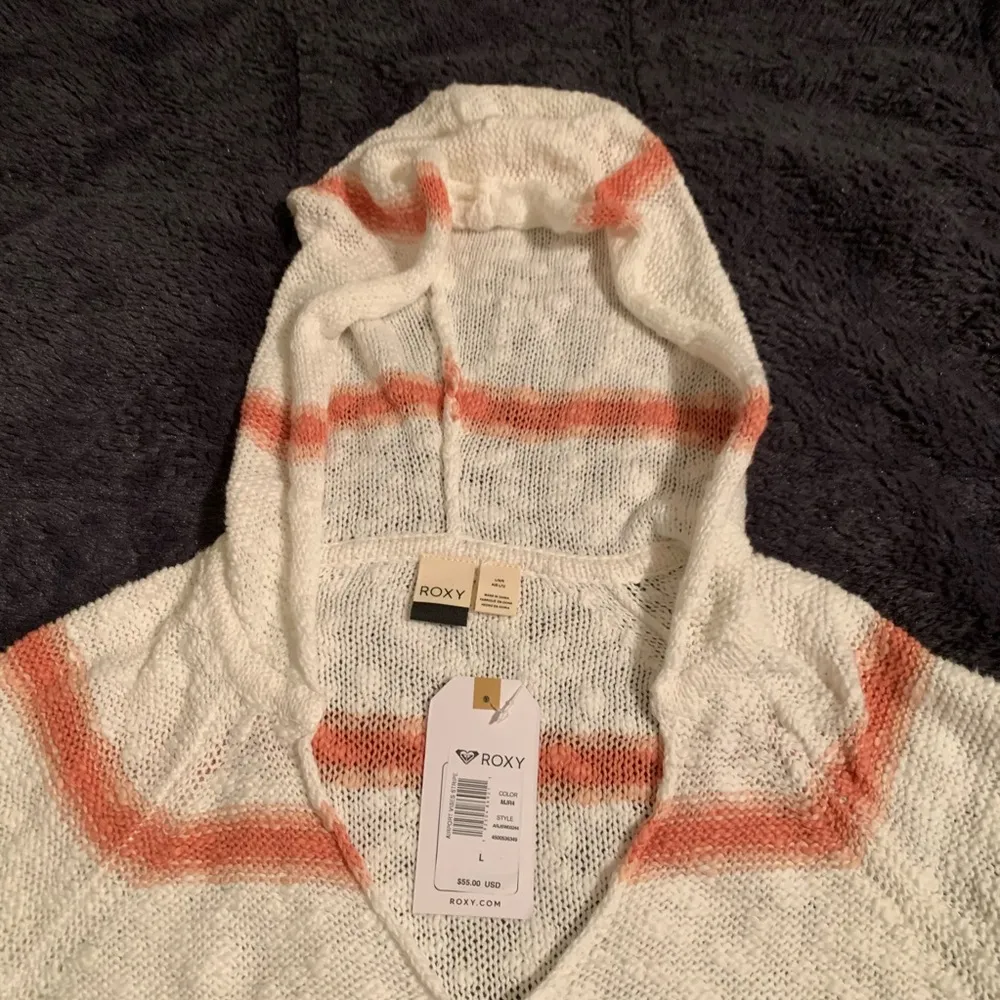 Roxy  Juniors’ Airport Vibes Striped Sweater - Image 4