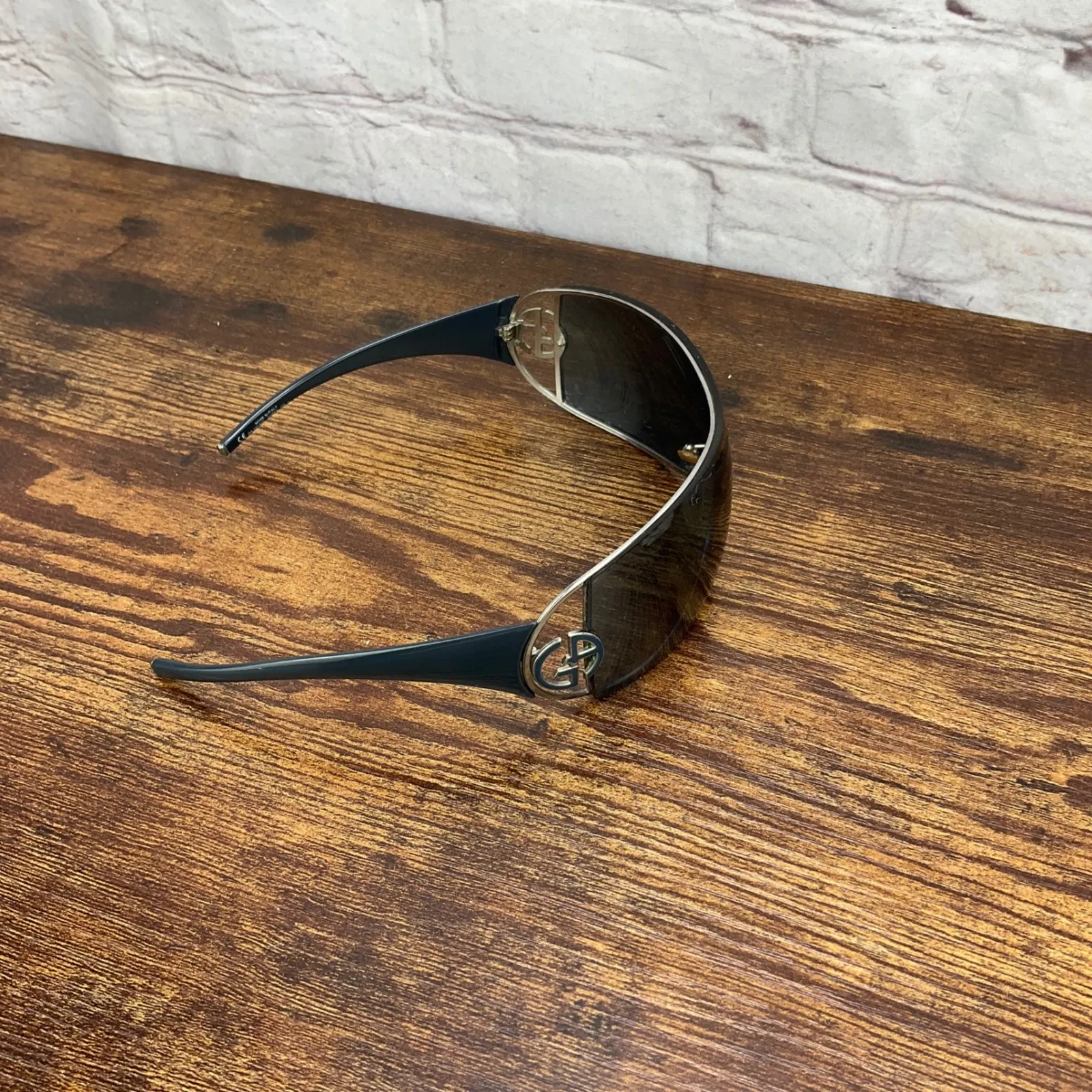 Giorgio Armani Sunglasses Shield Designer Frames‎ Italy GA 320/N/S - Image 4