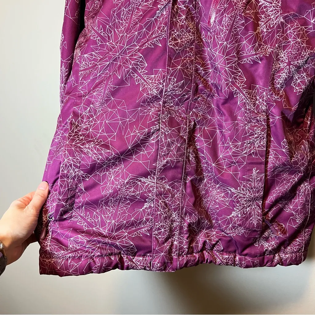 The North Face Women’s Purple Ski Snowboard Jacket Medium - Image 5