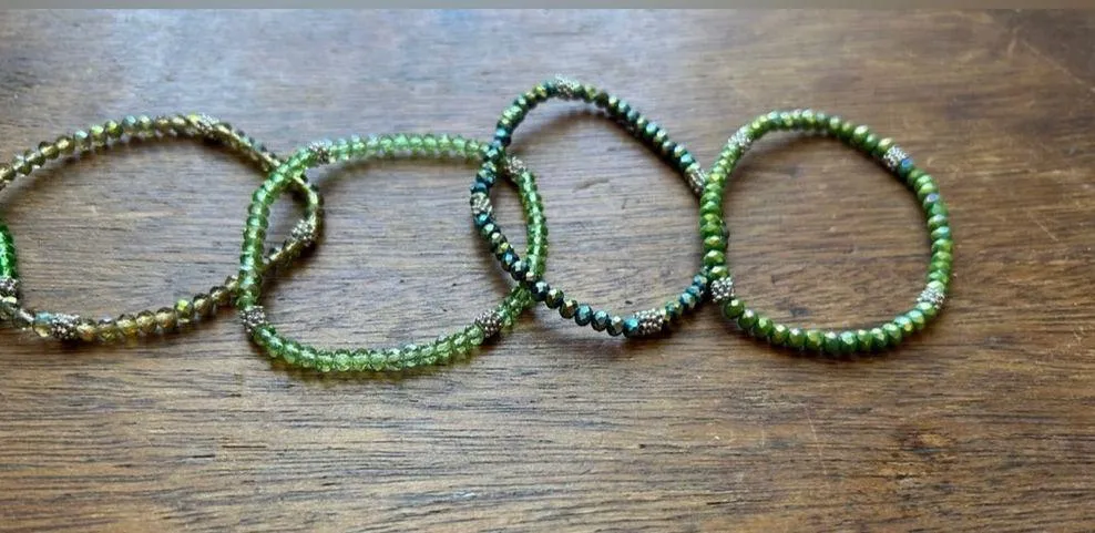 Green Bracelet set - Image 4