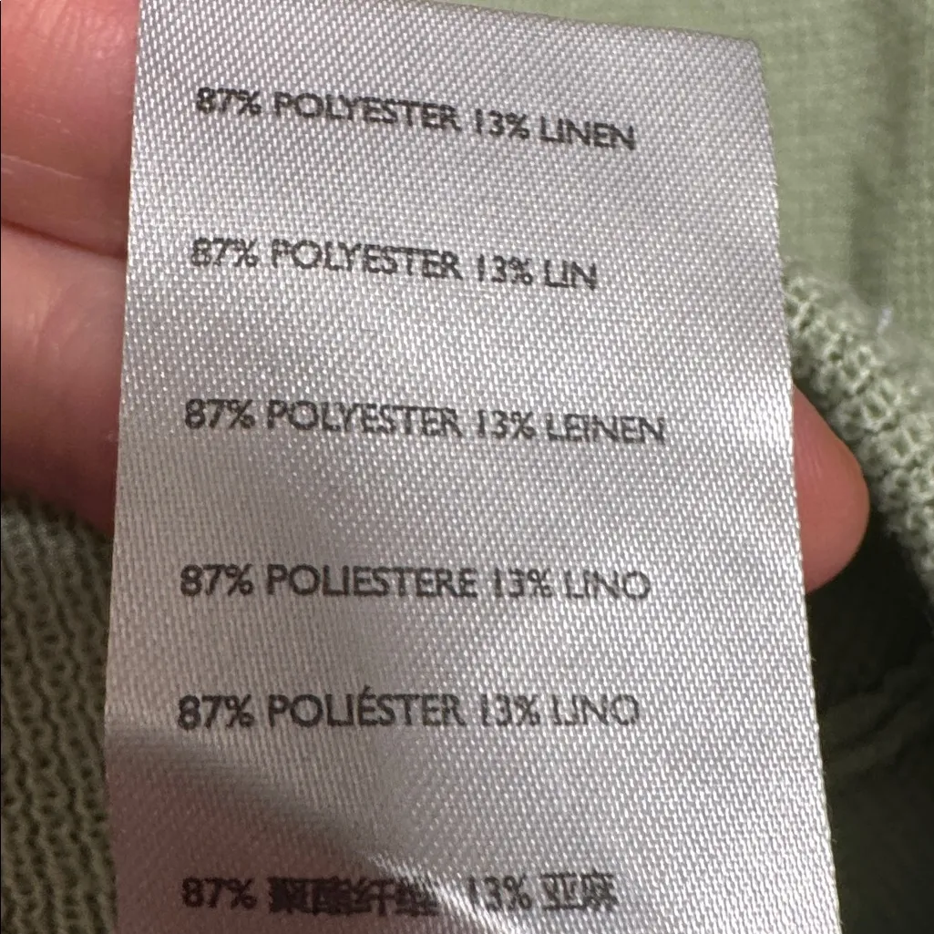 Free People Beach Freya Knit Balloon Leg Pants in light green XS - Image 7