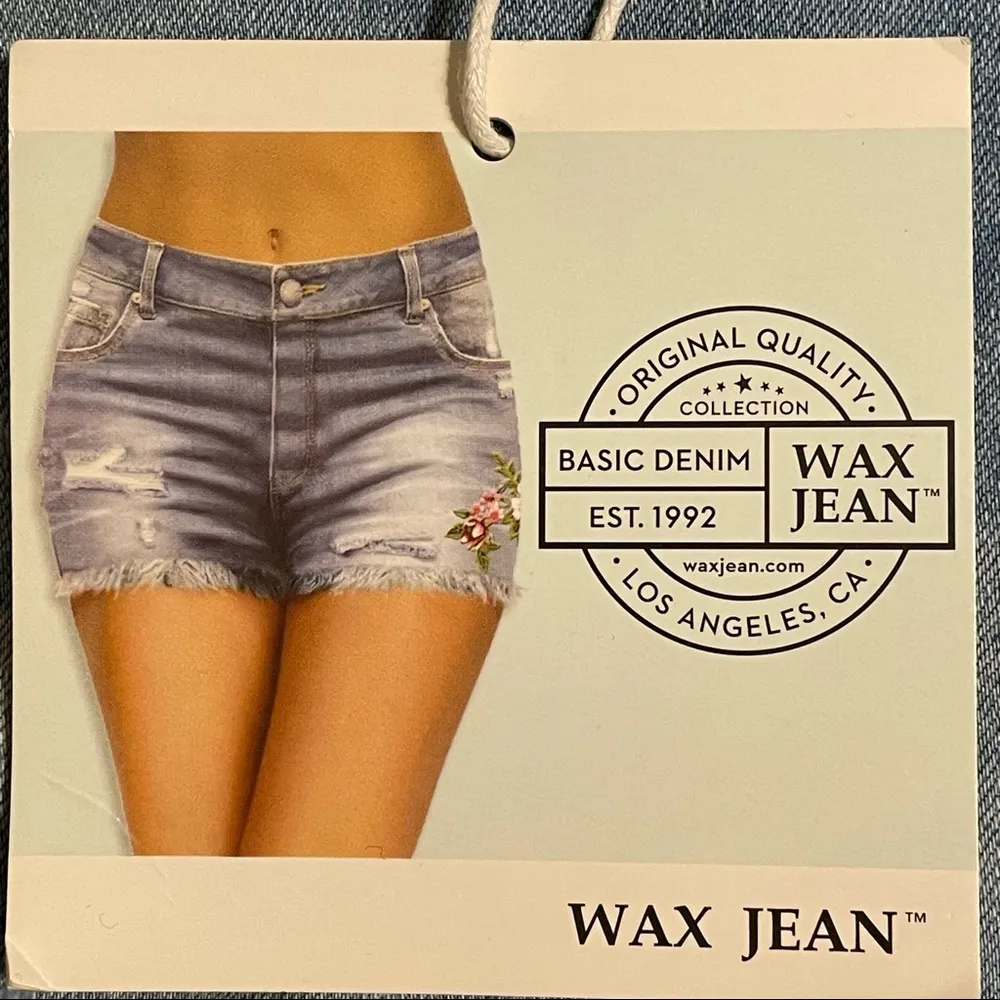 Wax Jean Denim Shorts - Image 10