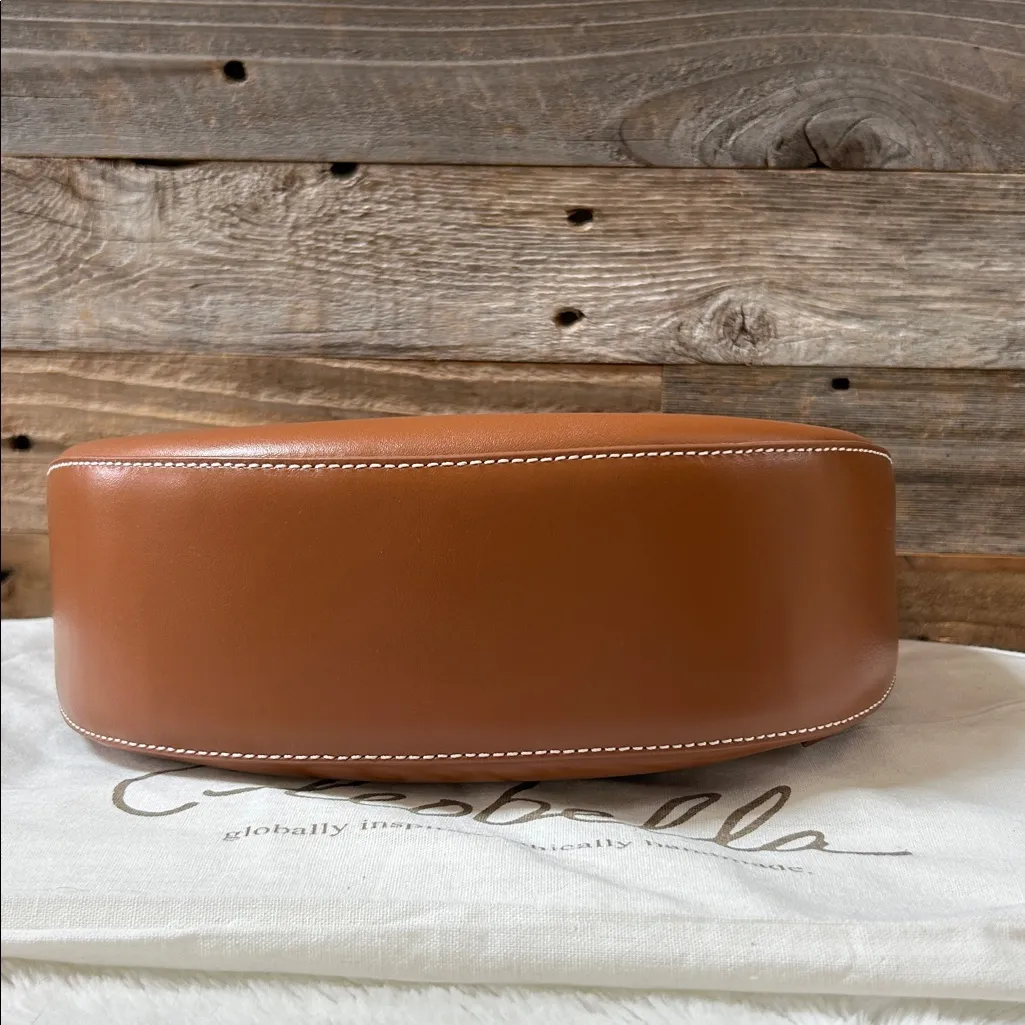 Cleobella Lorelei Macrame Strap Crossbody in Brown Leather New!! - Image 8