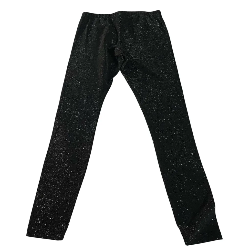 Aeropostale Glittery Leggings Casual Knit Regular Fit Metallic Size M - NWOT - Image 4