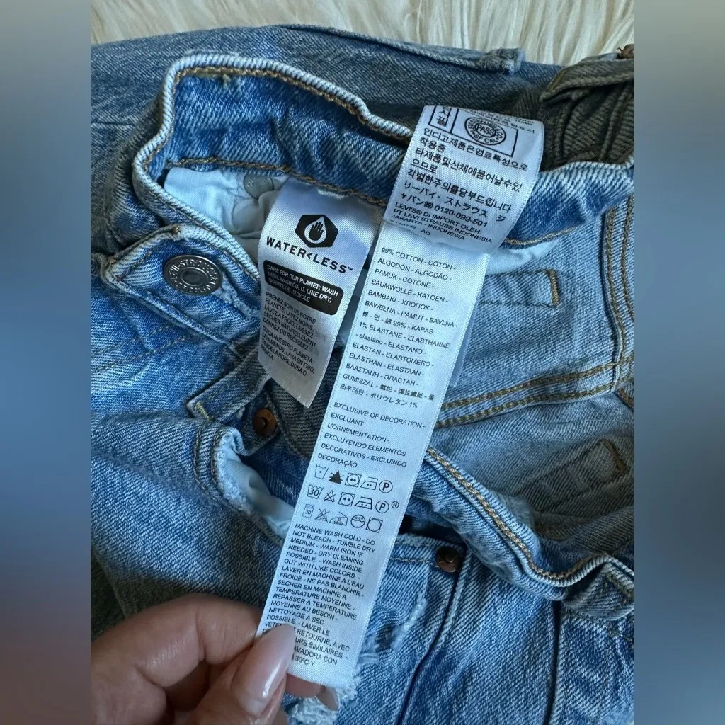 Levi’s Ribcage Straight ankle jeans - Image 7