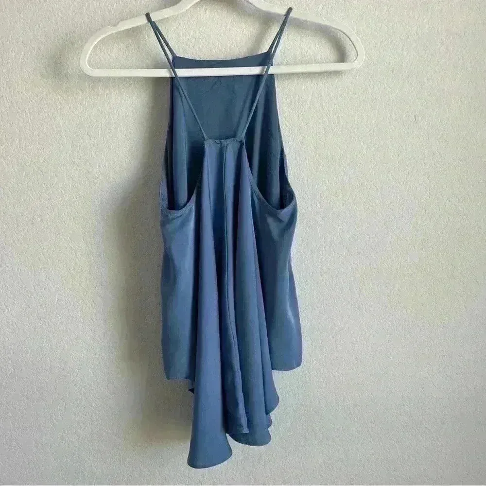 Milly Silk Spaghetti Strap Tank Top Size‎ S - Image 2