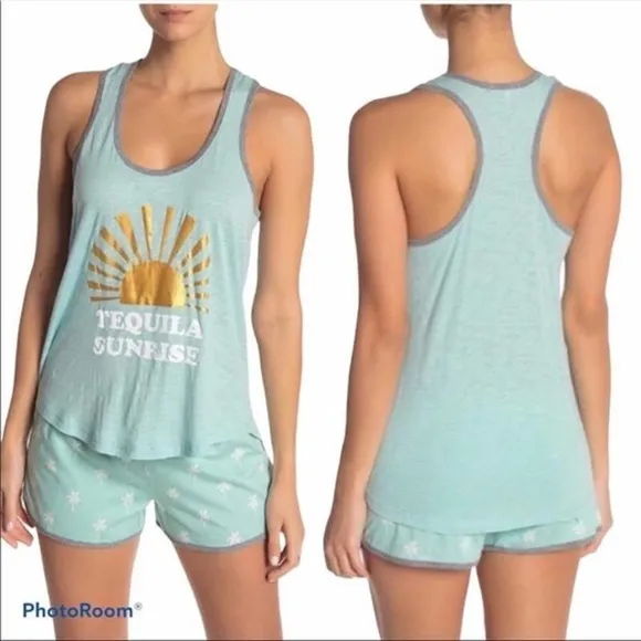 4/$25 PJ Salvage tequila sunrise tank - Image 2