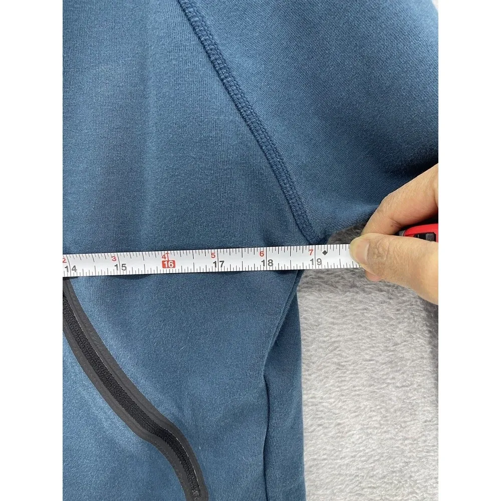 Nike Women’s Sweater Hoodie Teal Size Small Butterfly Long Sleeve Full Zip - Image 14