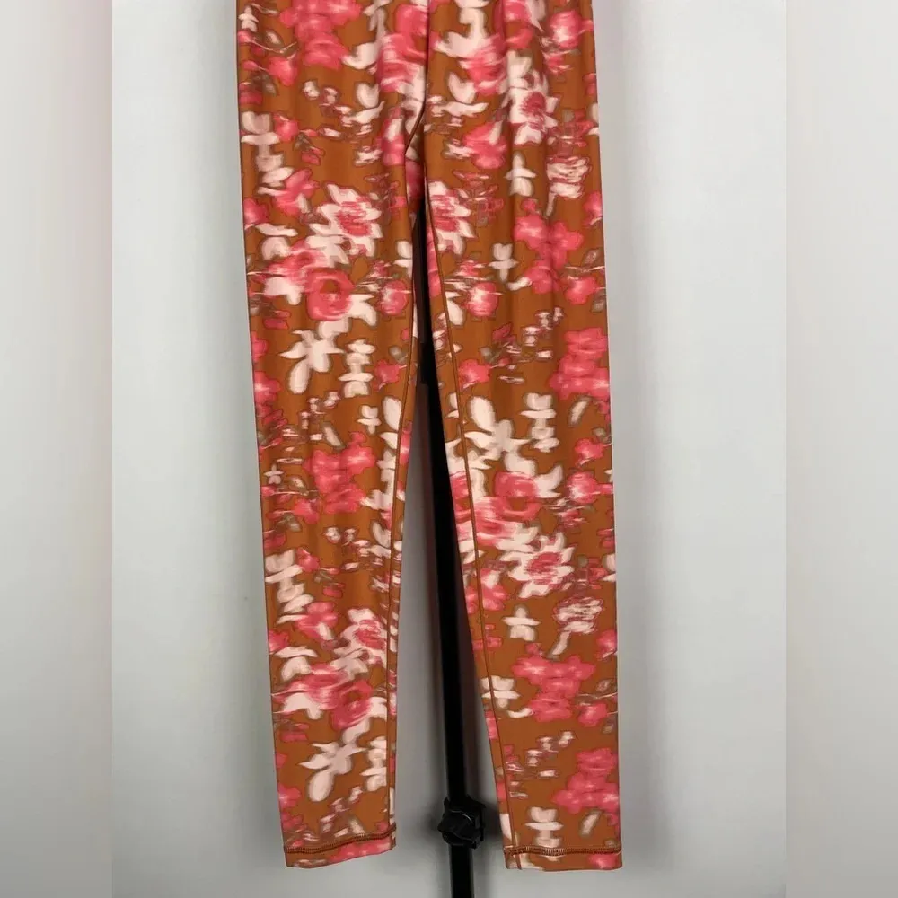 OFFLINE By Aerie Brown Pink Real Me High‎ Waisted Crossover 7/8 Long Legging - Image 5