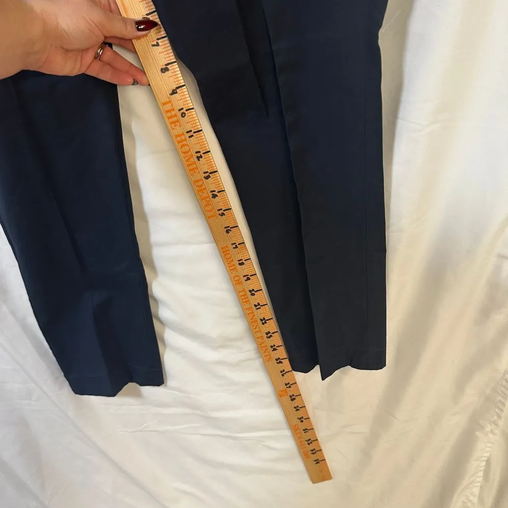 Brooks Brothers Advantage Chino Stretch women's size 14 navy blue - Image 5