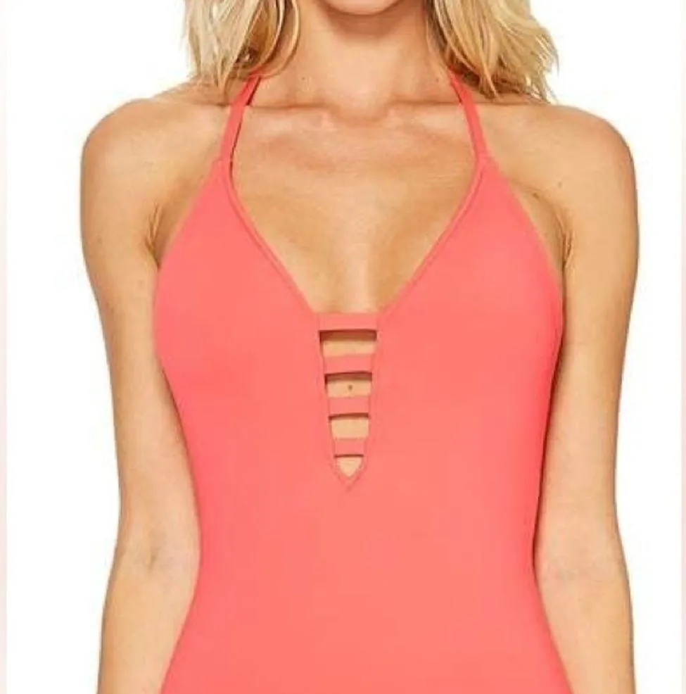 La Blanca Island Goddess Keyhole Halter Mio US 6 - Image 7