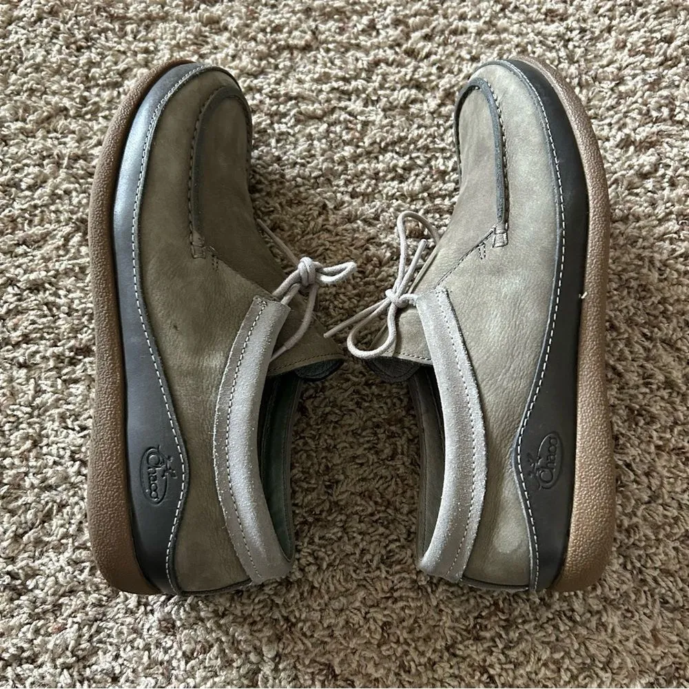 Chaco Women's Pineland Moc Leather Chukkas in Nickel Grey Size 11 Outdoor Hiking - Image 6