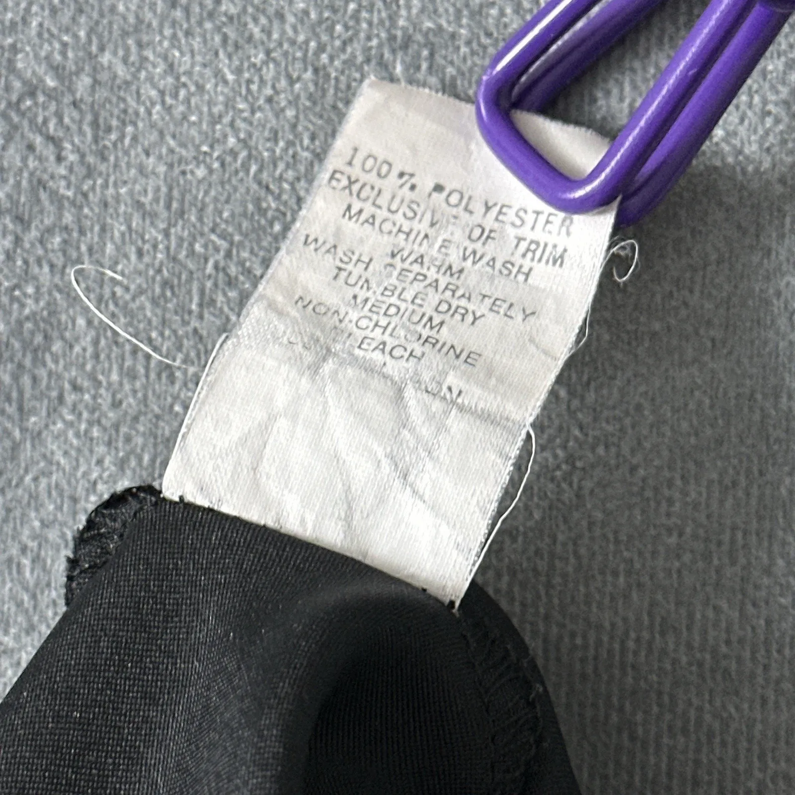 Vintage Perfectform Half Slip Black Satin Plus Size 3X Waist 40/42 Lace Beaded - Image 9