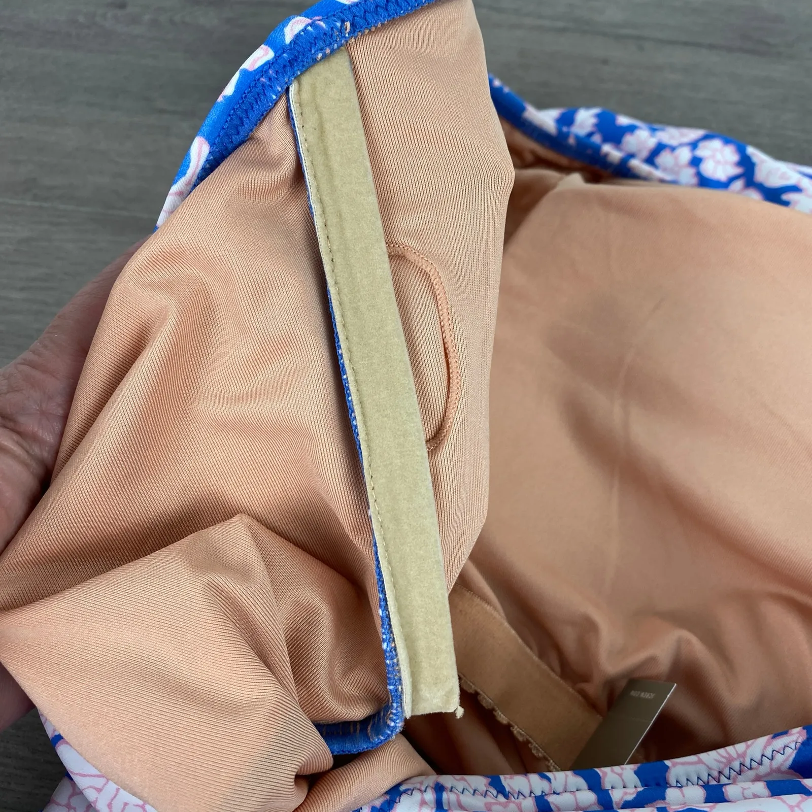 J. Crew x SZ Blockprints Ruched One Shoulder Swimsuit in Nila Print Sz.16 NWT - Image 12