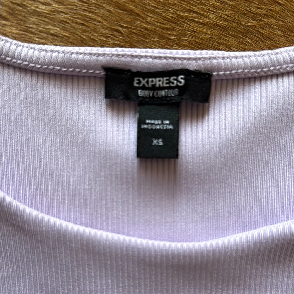 Lilac Sleeveless Bodysuit - Image 2