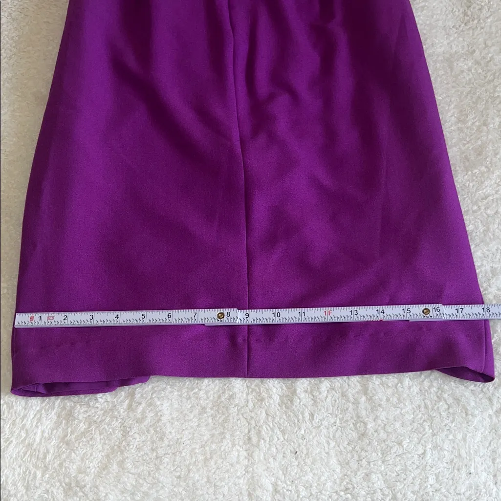 Black Halo Meredith Sheath Dress Hyacinth Purple Size 10 (NWT) - Image 14