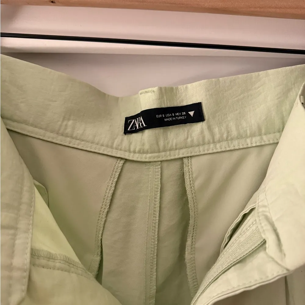 Zara Pastel Green Trouser work pants - Image 3