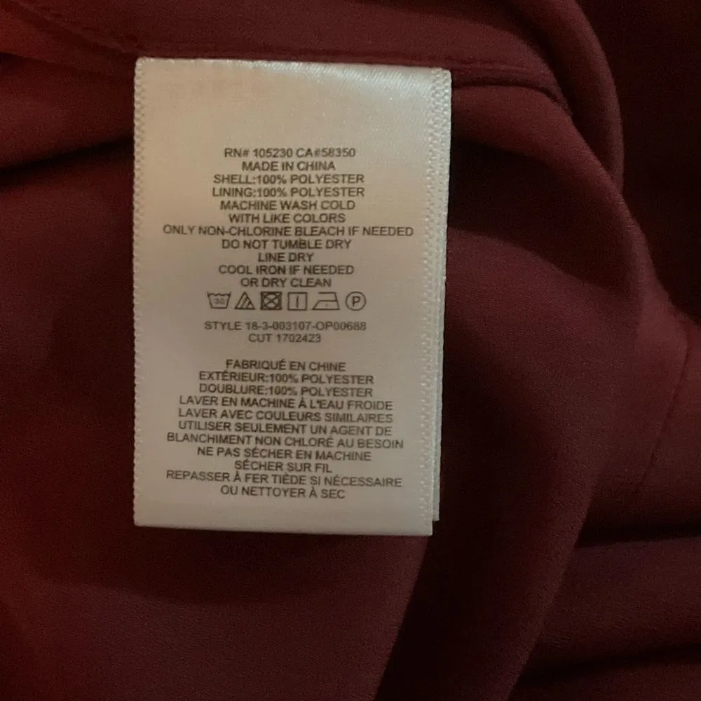 NWT Joie Mairead Jumpsuit in Garnet 2 - Image 11