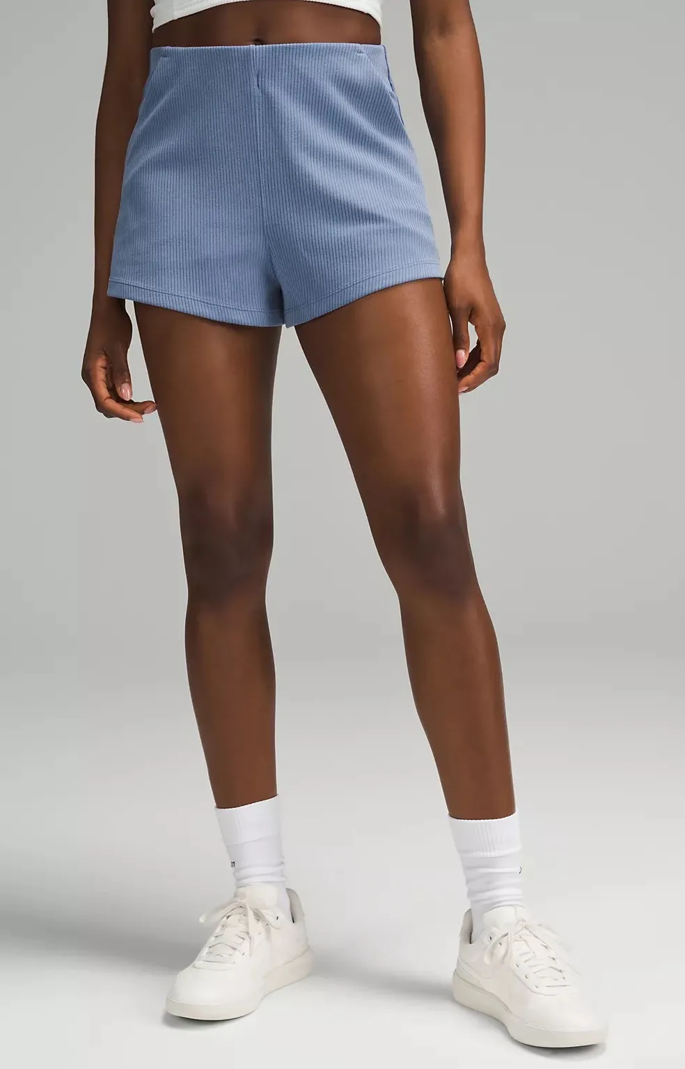 Lululemon  Ribbed Softstreme High-Rise Shorts - Image 2