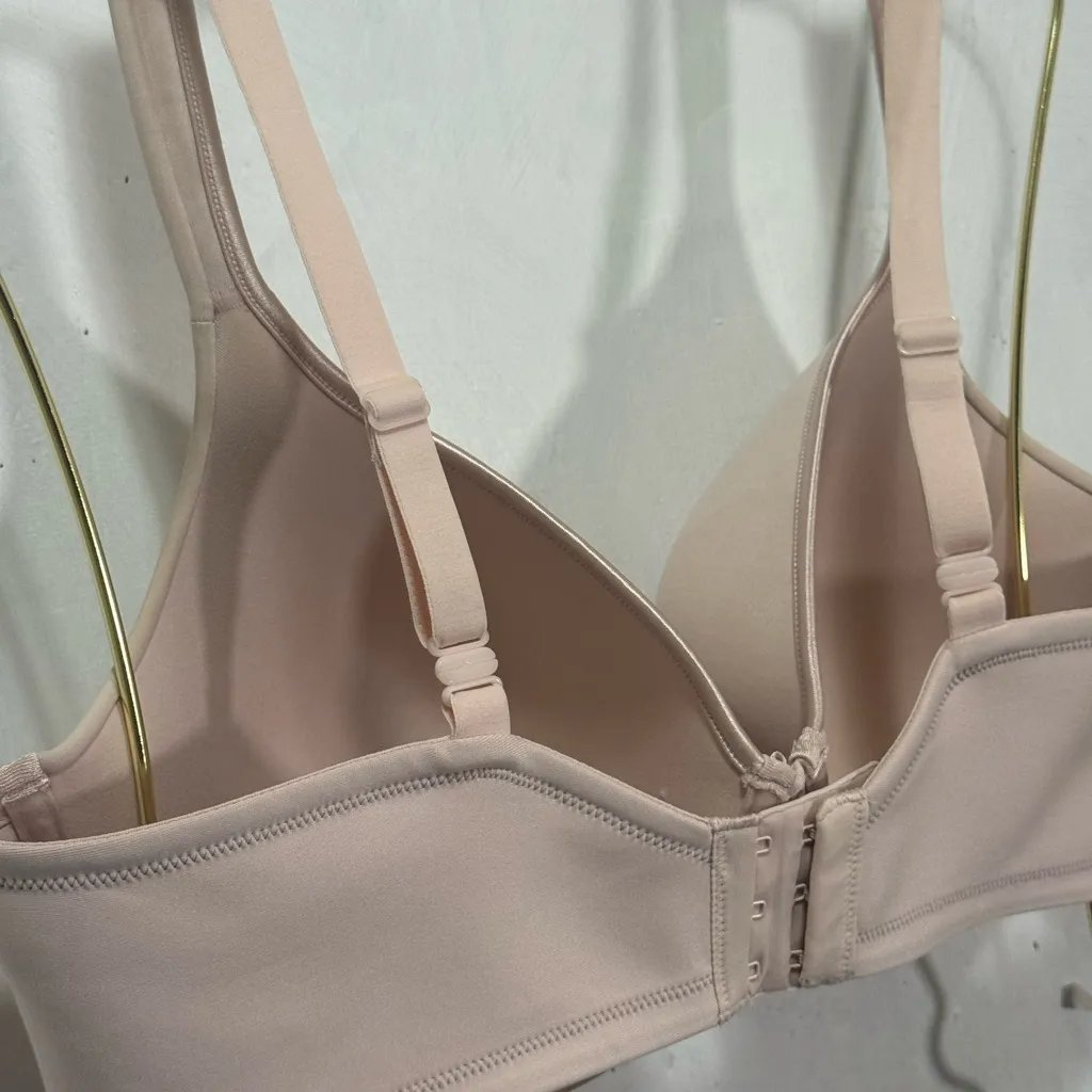 Vanity Fair Pink Underwire Beauty Back Bra Sz 38DD - Image 4