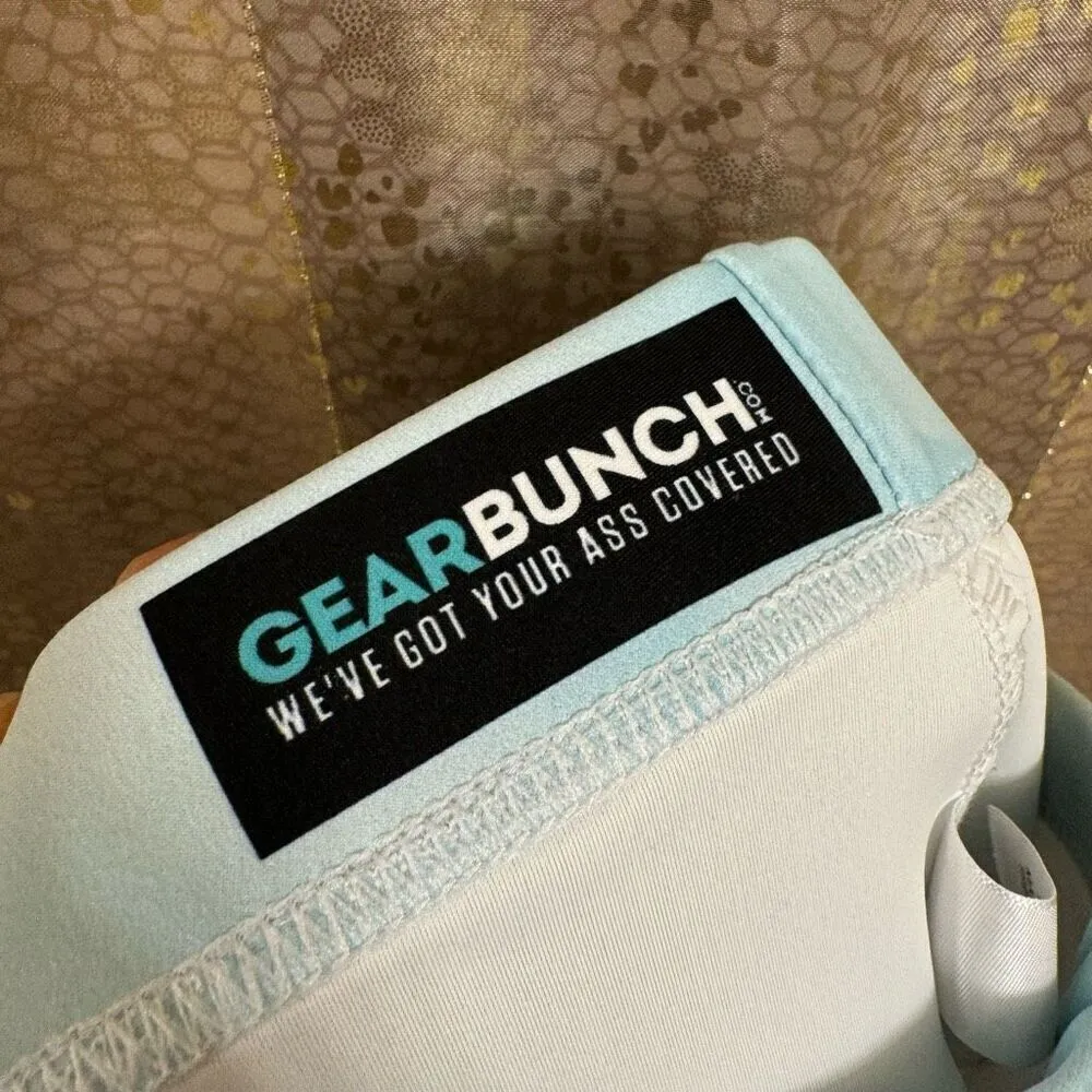 Gearbunch Colorful Ornamental Seahorse Capri Leggings Large Blue - Image 5