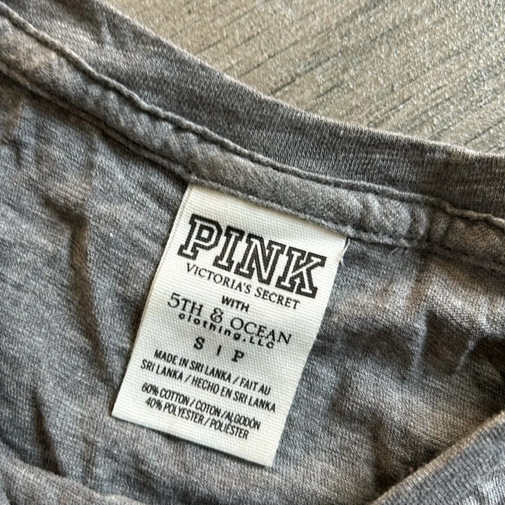 PINK Kansas City chiefs tshirt Gray - Image 5