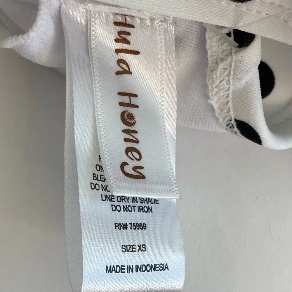 NWT Hula Honey Polka Dot One-Piece Swimsuit XS - Image 7