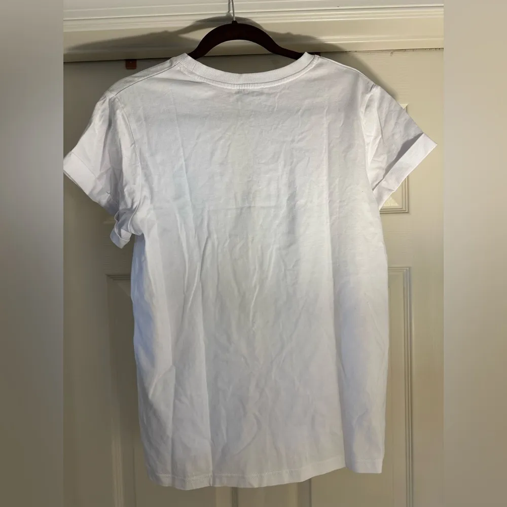 T-shirt Henri Bendel Blanc - Taille S, Coton, édition Limitée, Neuf Avec étiquettes