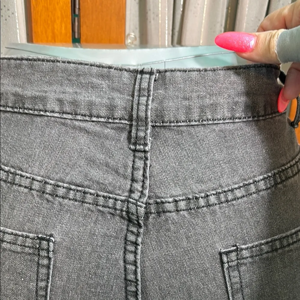 Floral appliqué look Gray Jeans Size undefined - Image 8