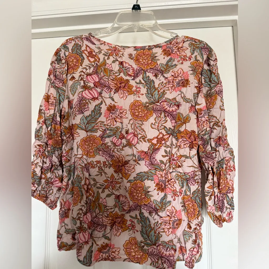 Knox Rose Floral Top size xl - Image 6