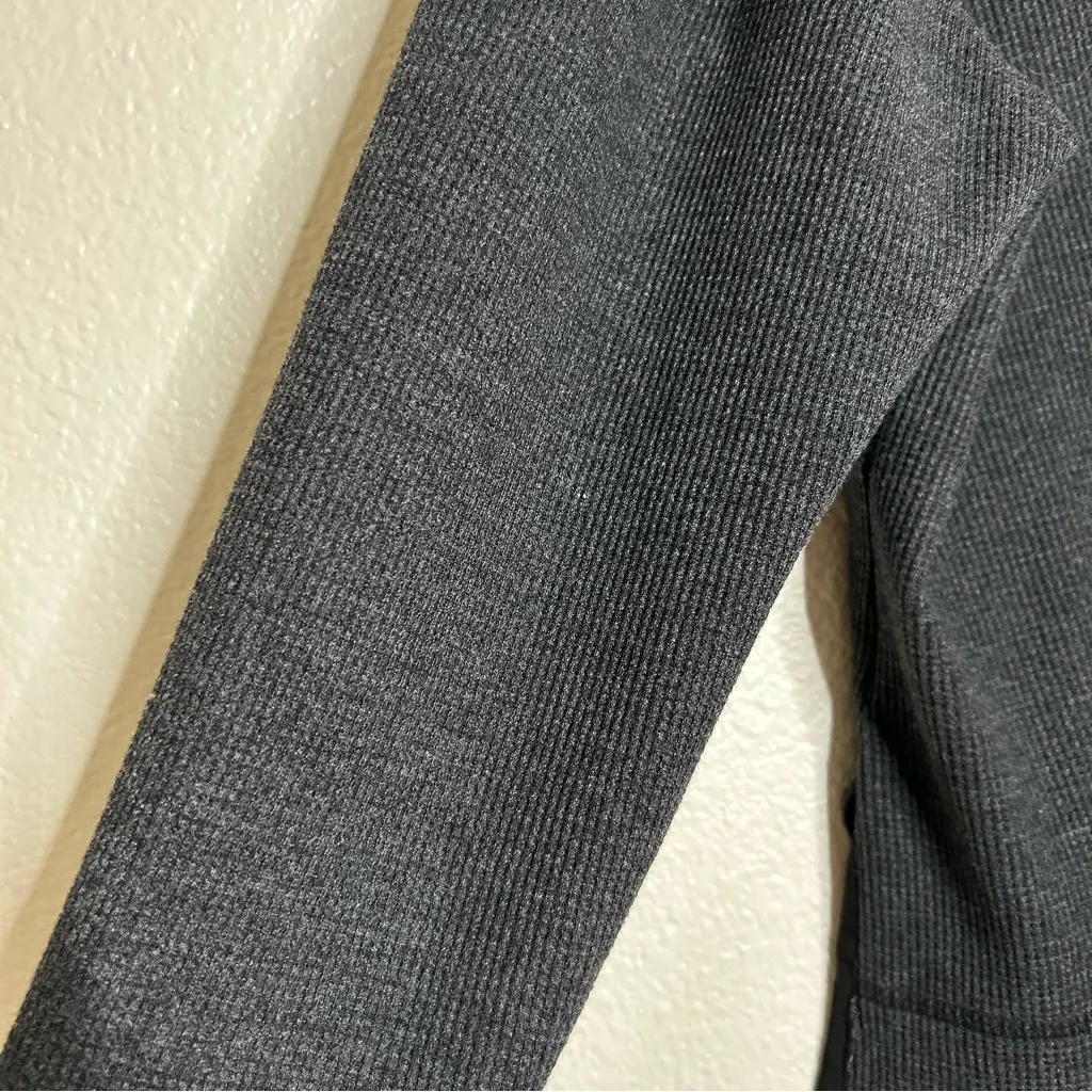 Johnny Was Calme Oversized Waffle Cardigan grey medium - Image 10