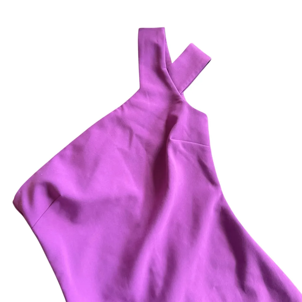 Likely Packard One Shoulder Dress in Purple - Image 6