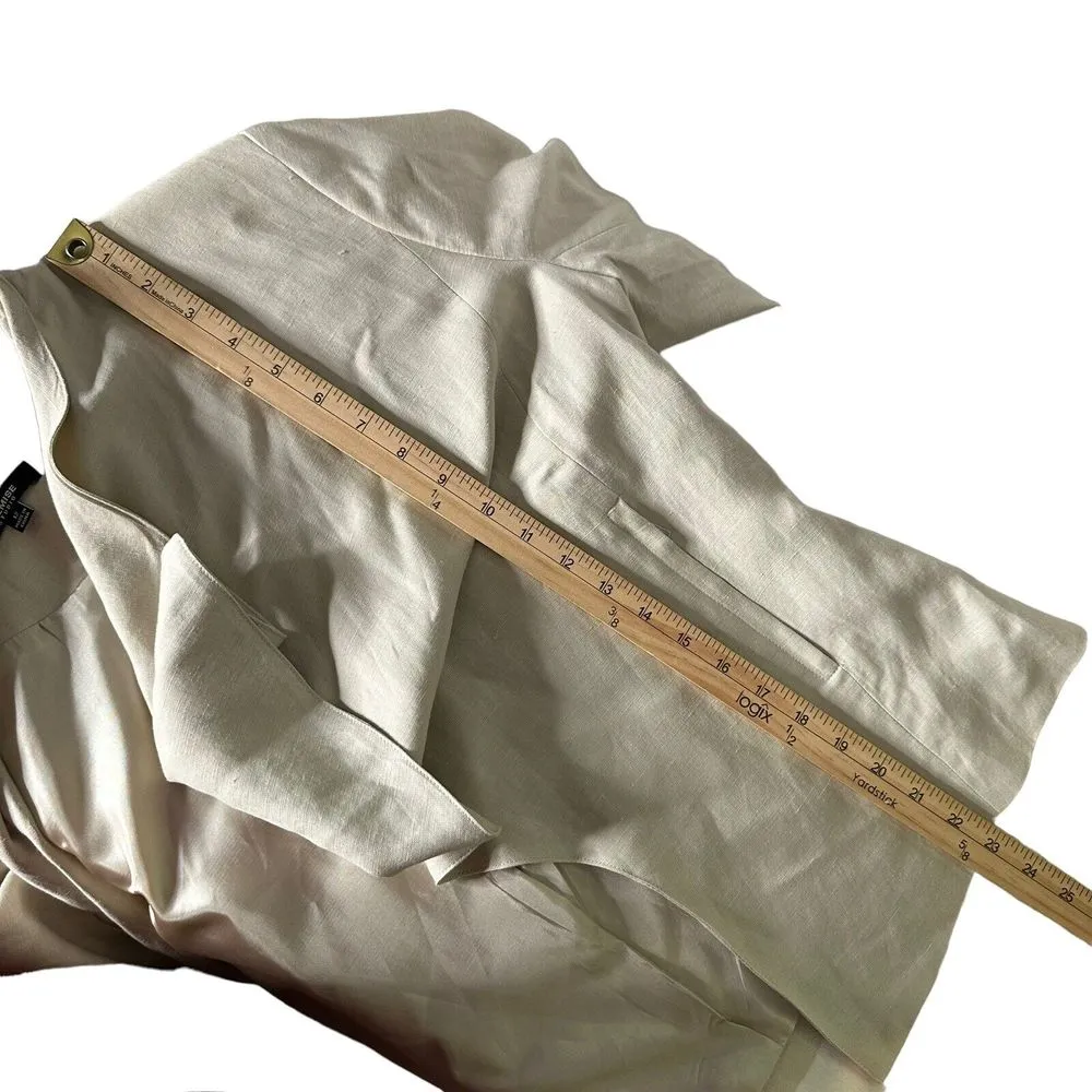 Premise Womens Open Front Waterfall Jacket Size 12  Studio Long Sleeve Casual‎ - Image 9