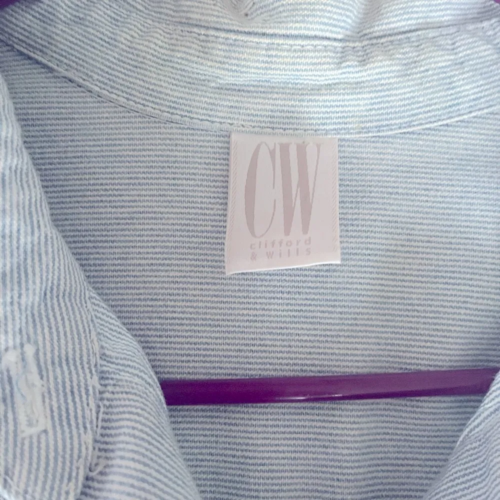 Vintage Elegant Blue Button - Image 6