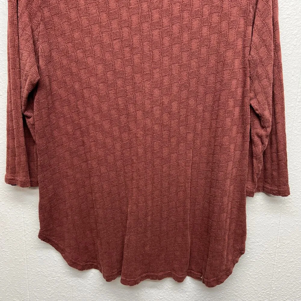 Cut Loose Early 2000s Retro Womens Top Medium Casual Neutral Breathable Autumn Brown - Image 8