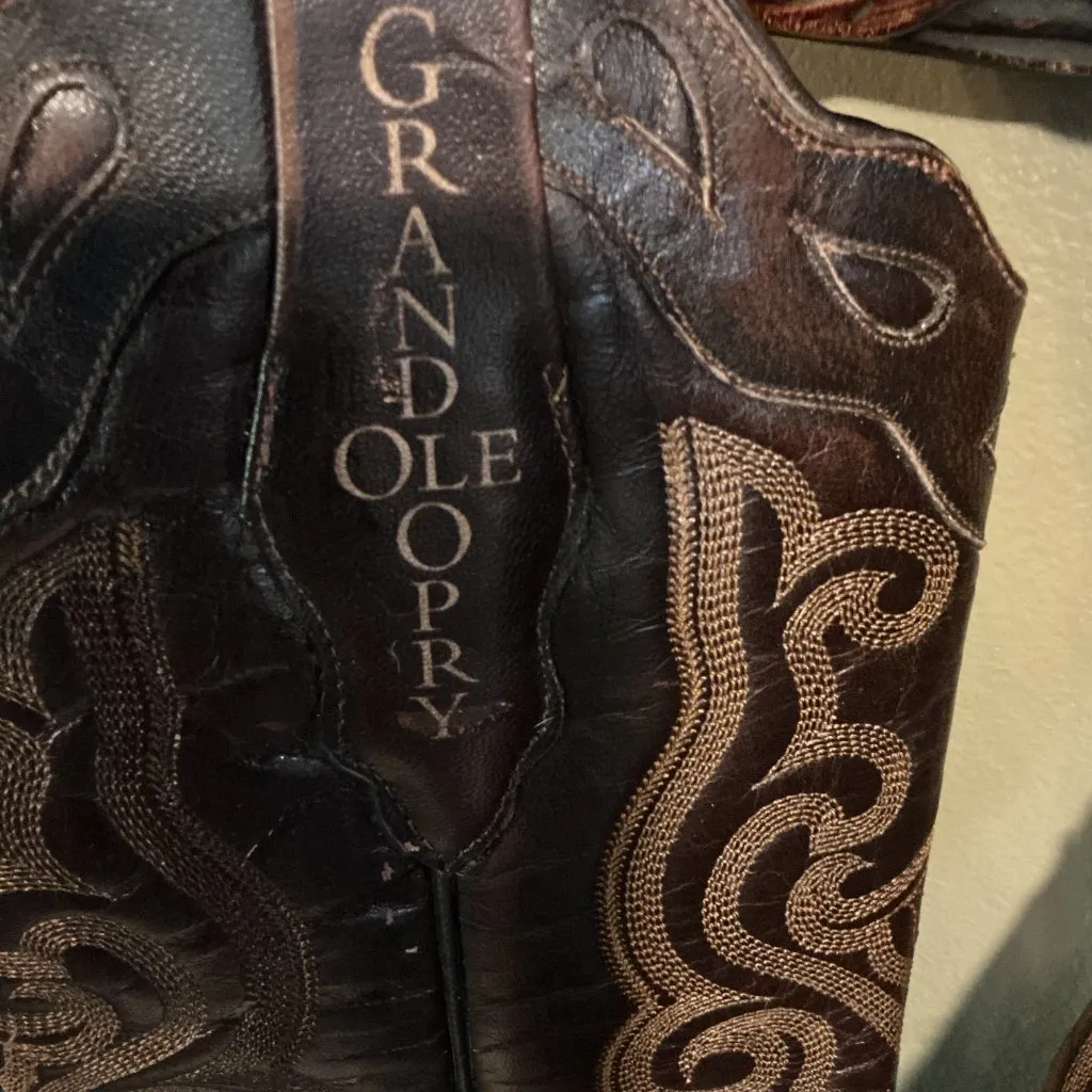 Corral Grand Ole Opry Boots by  VINTAGE Size 6.5 - Image 10