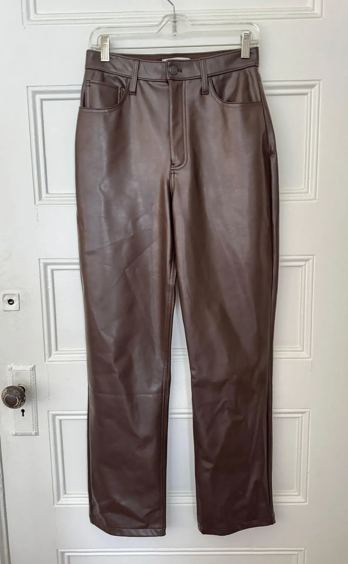 Abercrombie And Fitch Leather Pants  - Image 3