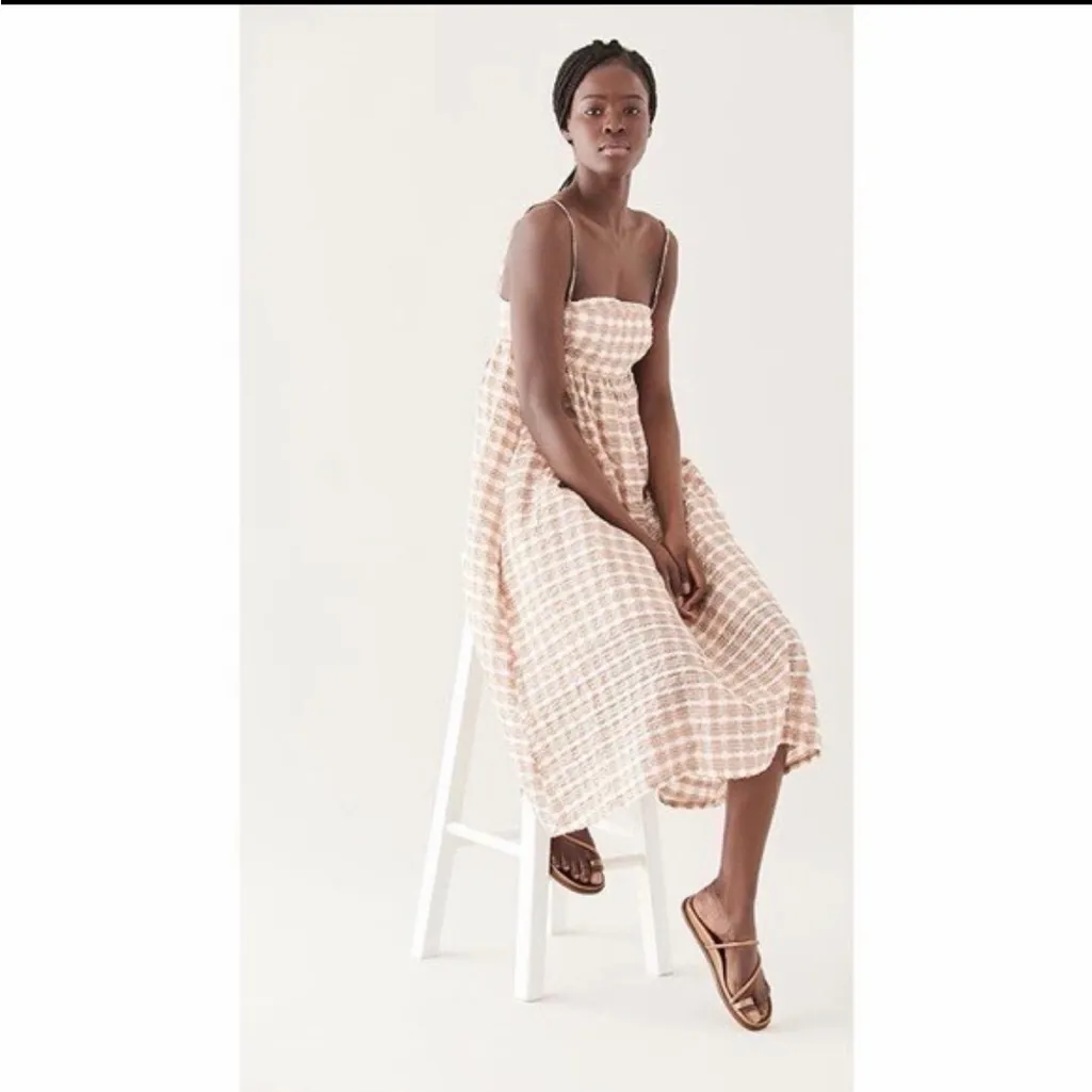 Free People x Autumn Adeigbo Hattie Midi Dress - Image 7