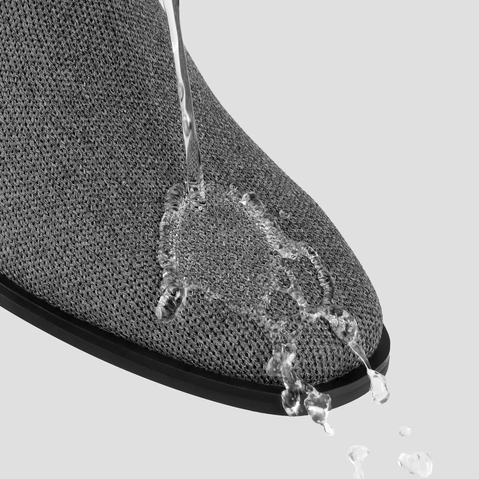 Vivaia Ryan Pro SlipOn Wtr RPT Elegant Casual Chelsea Boot Comfort Rich Grey 8.5 Gray - Image 7