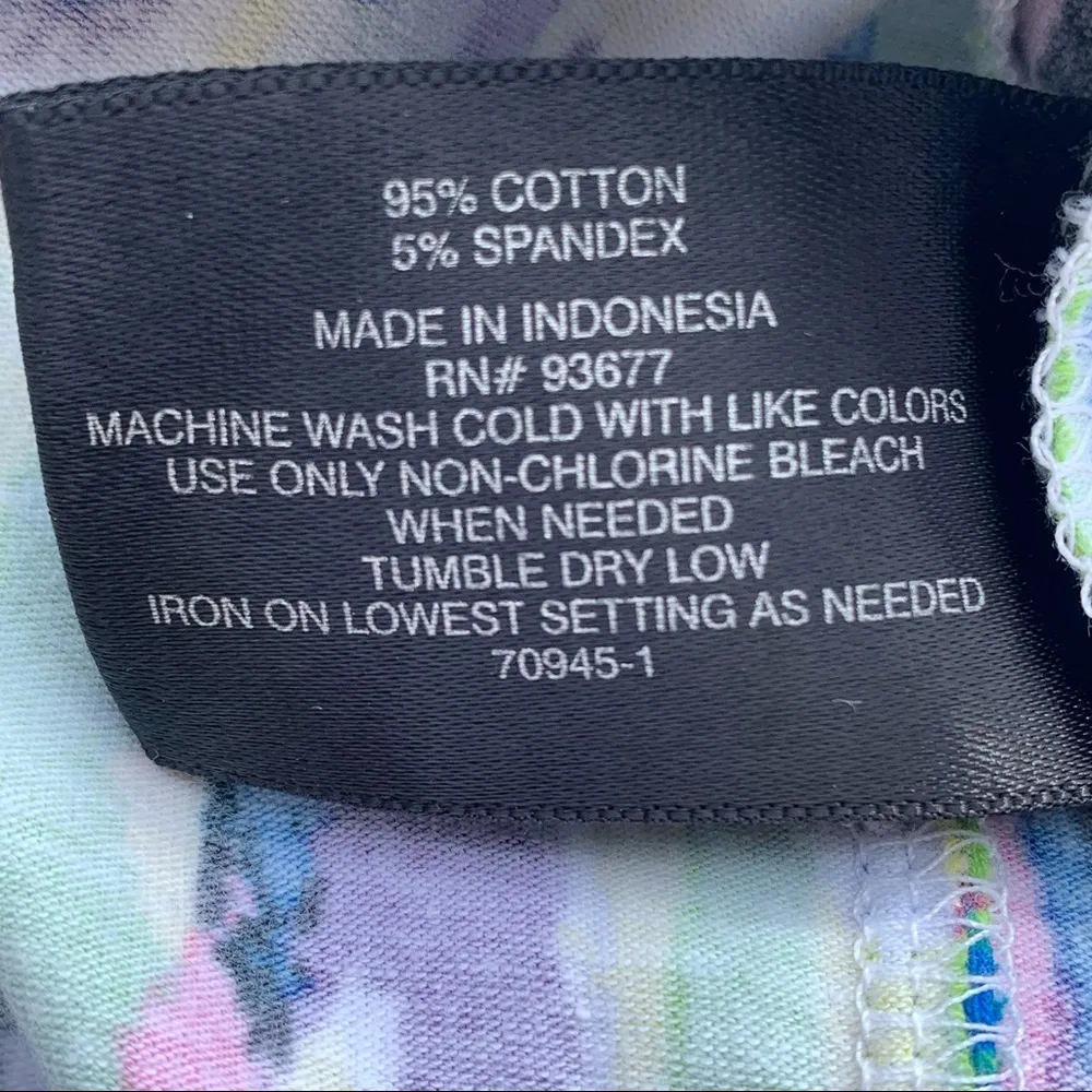 City Streets 80’s Paint Brushstroke Fitted Tank Dress XL HALLOWEEN - Image 9