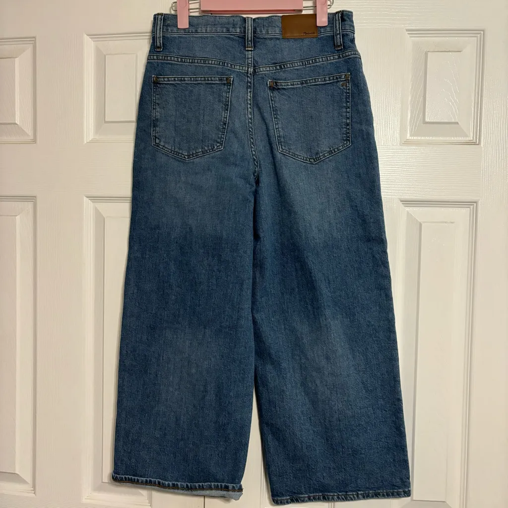 Madewell Wide Leg Crop Jeans - Image 2