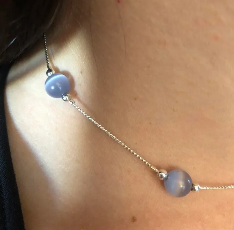 Choker Necklace Silver - Image 3