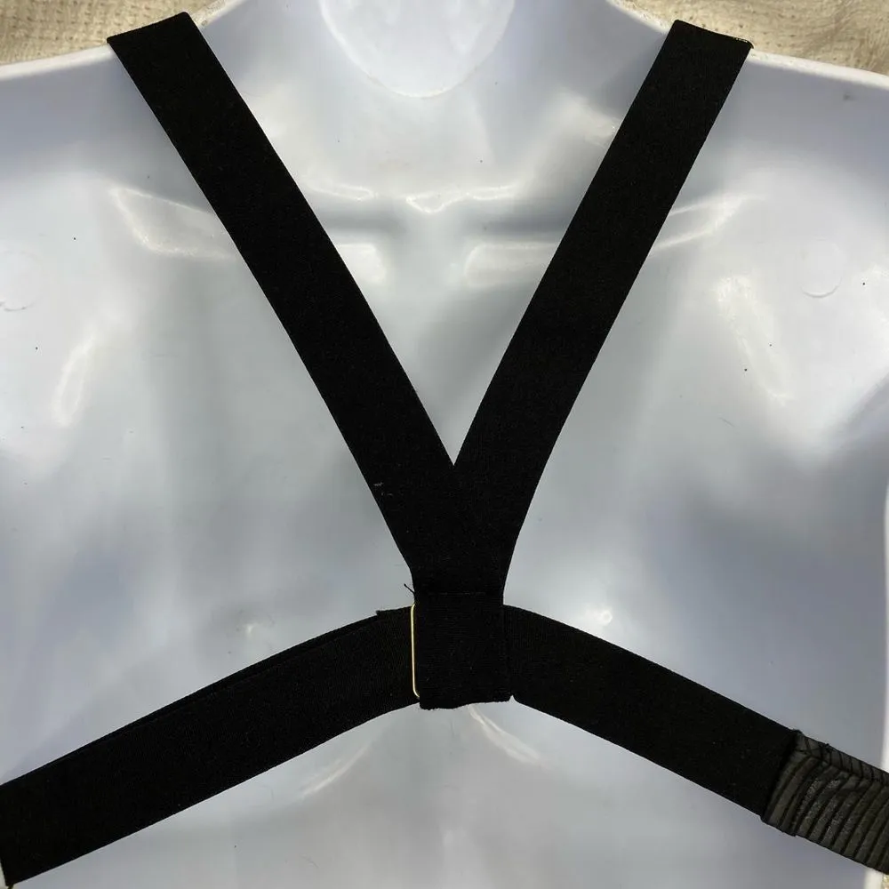 Beach Bunny Black White Tri Bikini Top NWT - Image 6