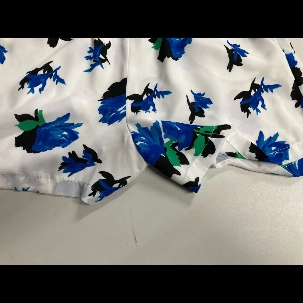 LILA ROSE,Women’s Romper (Top& Shorts together),Sz 0, white,black, green,blue‎ - Image 6